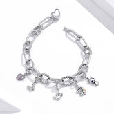 Chunky Silver Chain Bracelet